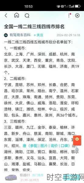 国产一线二线三线:1. 探寻中国城市发展:一线、二线与三线的未来