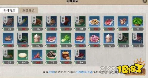 天涯明月刀手游厨师移花菜系烹饪IT新技术发展蓝图